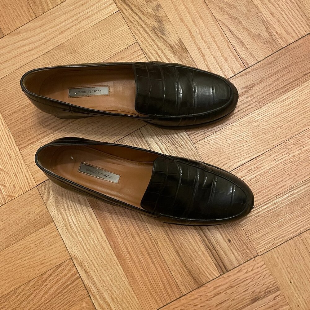 Emme Parsons Danielle Croc Loafer sz40